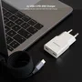 Nanocable Cargador de Pared USB-C 20W, 2 Puertos, Carga Rápida Power Delivery, Blanco