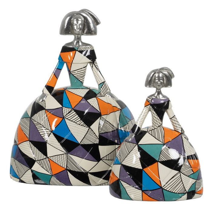 Ixia Figura Menina Multicolor Resina 26 X 17,50 X 32,50 cm Ixia Figura Menina Multicolor Resina 26 X 17,50 X 32,50 cm
