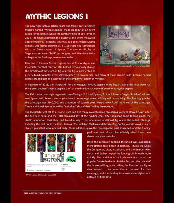 Four Horsemen Toy Design Mythic Legions: The First 10 Year Libro Hardcover *INGLÉS* Four Horsemen Toy Design Mythic Legions: The First 10 Year Libro Hardcover *INGLÉS*