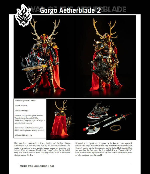 Four Horsemen Toy Design Mythic Legions: The First 10 Year Libro Hardcover *INGLÉS* Four Horsemen Toy Design Mythic Legions: The First 10 Year Libro Hardcover *INGLÉS*