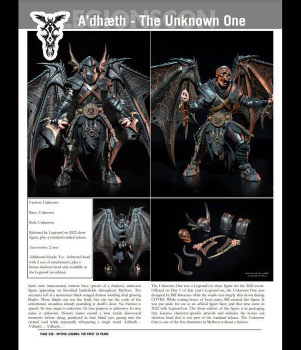 Four Horsemen Toy Design Mythic Legions: The First 10 Year Libro Hardcover *INGLÉS* Four Horsemen Toy Design Mythic Legions: The First 10 Year Libro Hardcover *INGLÉS*