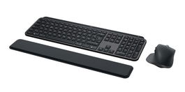 Logitech Set Teclado y Ratón Inalámbrico MX Keys S 920-011606 Negro