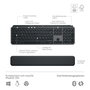 Logitech MX Keys S Combo, Teclado QWERTZ y Ratón MX Master 3S, Grafito