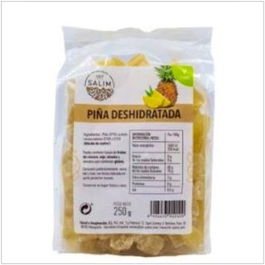 INT SALIM Piña Deshidratada 250Gr. Fruta Deshidratada con Azúcar y Ácido Cítrico