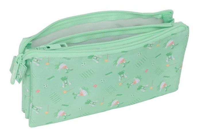 Safta Portatodo Triple 22 x 12 x 3 cm, Organizador para Niños Edad Recomendada 36 Meses