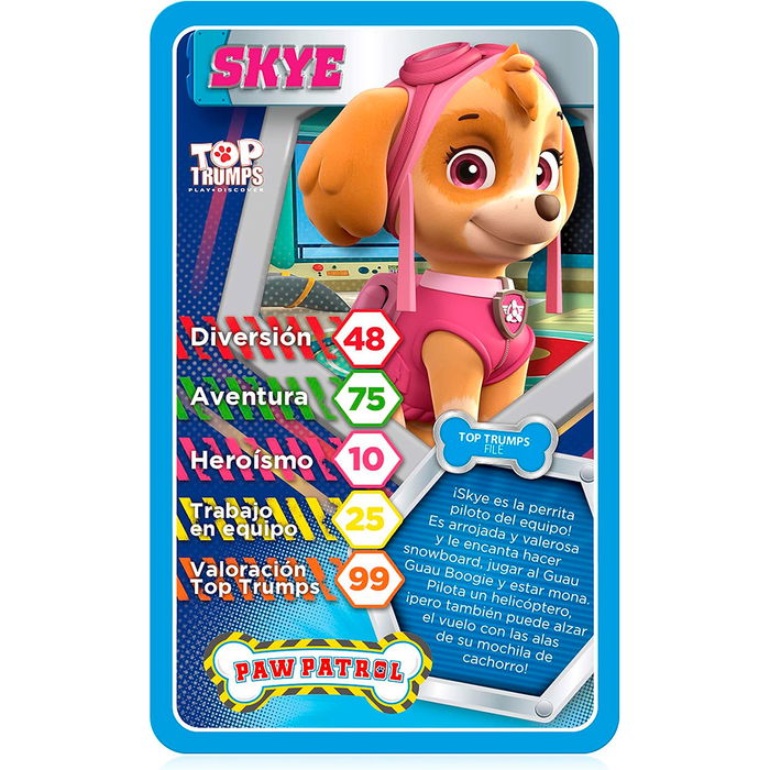 Top Trumps Juego de Cartas Patrulla Canina Español 610407