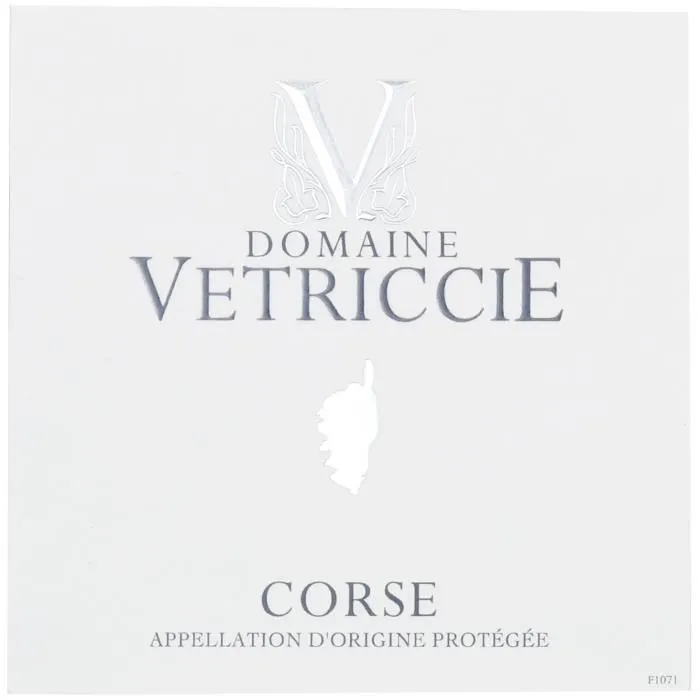 Domaine Vetriccie 2019 Córcega - Vino rosado de Córcega