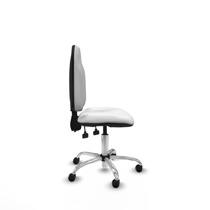 PIQUERAS Y CRESPO Silla de oficina Algarra Blanca sin brazos PIQUERAS Y CRESPO Silla de oficina Algarra Blanca sin brazos