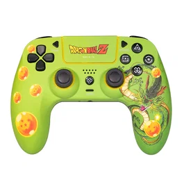 Blade Gaming DBPS4GP Mando Inalámbrico Gamepad Dragon Ball Z Shenron para PS4 y PC, Ergonomico, Bluetooth, LED RGB, Verde/Naranja