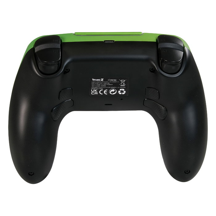 Blade Gaming Mando Dragon Ball Z Shenron Inalambrico con Luz LED RGB para PS4 y PC - Gamepad Verde/Naranja con Vibracion