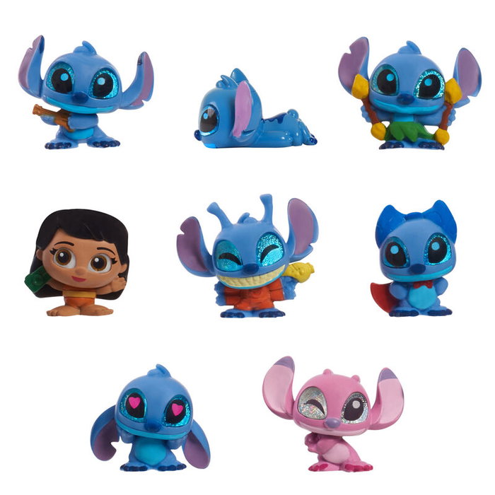 Just Play Figura Sorpresa Stitch Disney Doorables Colección Tropical 20 Aniversario Lilo y Stitch