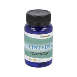 ALFA HERBAL L-Cisteína 600 mg - 60 Cápsulas Vegetales - Aminoácido Antioxidante y Antienvejecimiento