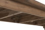DKD Home Decor Mesa de Centro de Teca Reciclada 180x70x40