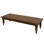 DKD Home Decor Mesa de Centro de Teca Reciclada 180x70x40