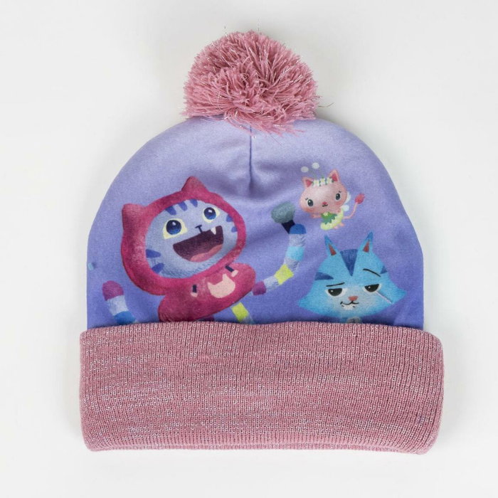 Cerdá Conjunto de Gorro y Guantes La Casa de Muñecas de Gabby - Morado Cerdá Conjunto de Gorro y Guantes La Casa de Muñecas de Gabby - Morado