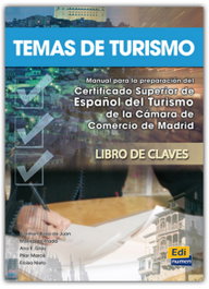 TEMAS DE TURISMO - Libro de Claves, Marisa de Prada, Carmen Rosa De Juan, Pilar Marcé, Eloisa Nieto y Ana E. Gray - EDINUMEN
