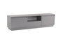 Nordure Soporte de TV Gris 160cm Ancho x 42cm Alto x 29.5cm Profundo - Elegante y Moderno Mueble de Salón