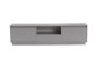 Nordure Soporte de TV Gris 160cm Ancho x 42cm Alto x 29.5cm Profundo - Elegante y Moderno Mueble de Salón
