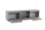 Nordure Soporte de TV Gris 160cm Ancho x 42cm Alto x 29.5cm Profundo - Elegante y Moderno Mueble de Salón