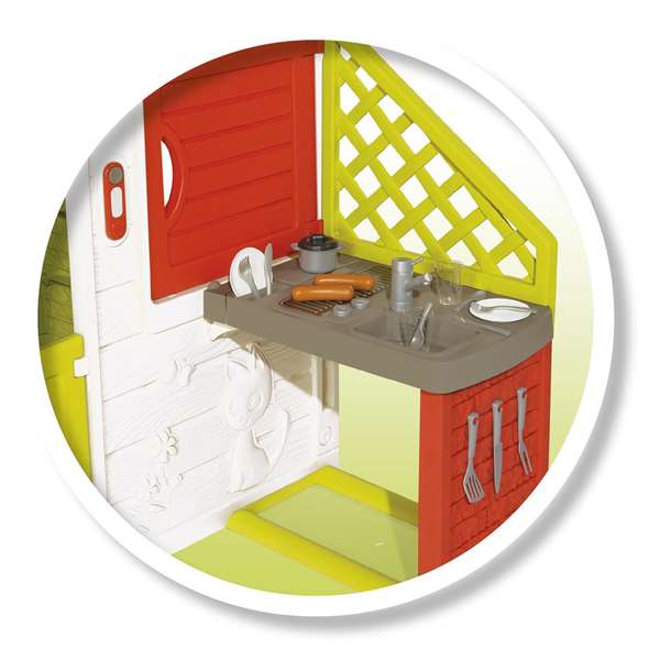 Smoby Casa Neo Friends con Cocina 217x155x172 cm