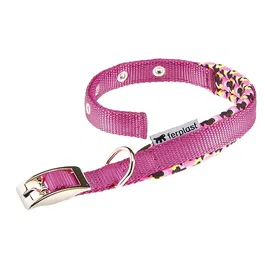 Ferplast Collar Daytona Fantasy C15 35 Rosa para Perro Ajustable de 27-35 cm