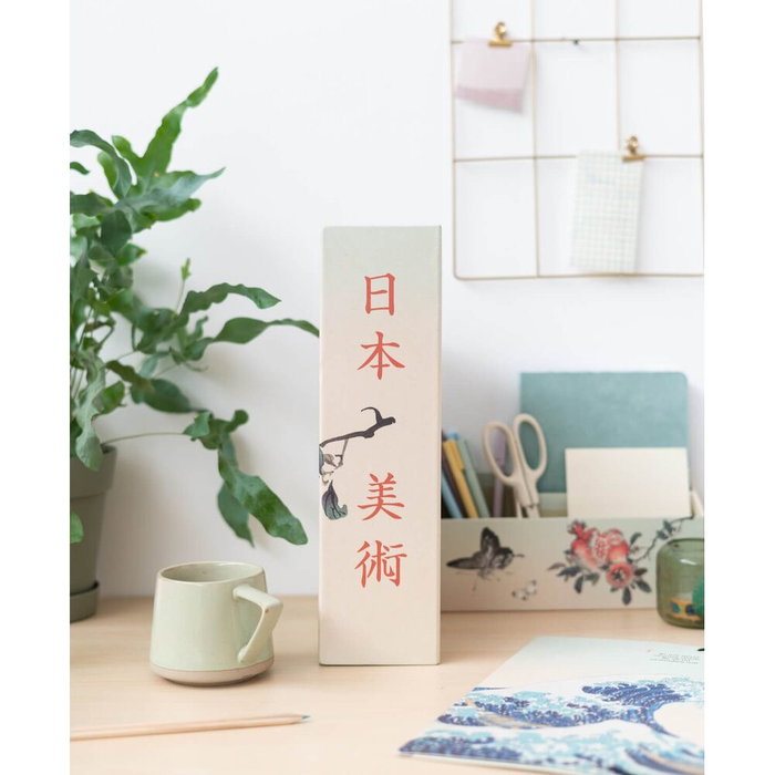 ERIK Set Organizador de Escritorio Japanese Art con Carpeta, Bandeja, Lapicero y Organizador de Sobremesa