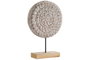 DKD Home Decor Escultura Decoración Mango Hierro Roseta Desgastado