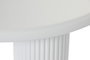 DKD Home Decor Mesita Auxiliar Moderno Blanco Metal 75 x 40 x 75 cm