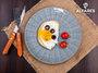 Alfares Plato Hondo 20cm Azul Electra