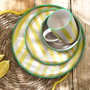 Home Deco Factory Plato Pintado Dolce Vita 27 cm Dolce Vi