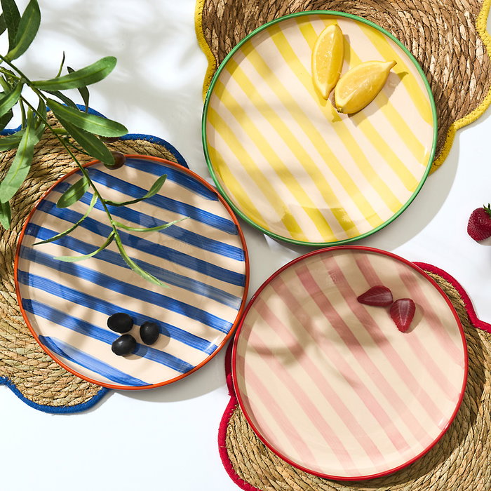 Home Deco Factory Plato Pintado Dolce Vita 27 cm Dolce Vi Home Deco Factory Plato Pintado Dolce Vita 27 cm Dolce Vi
