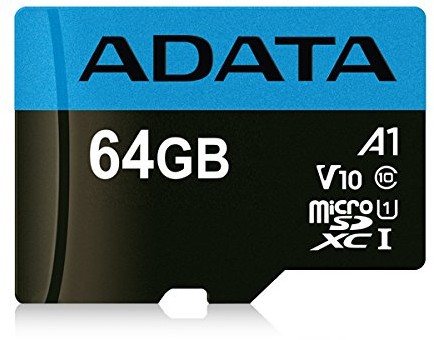 ADATA Premier microSDHC 64 GB UHS-I Clase 10 con Adaptador