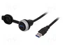 Eaton M22-USB-SA Conector USB A 2.0 con cable de 0,6 m