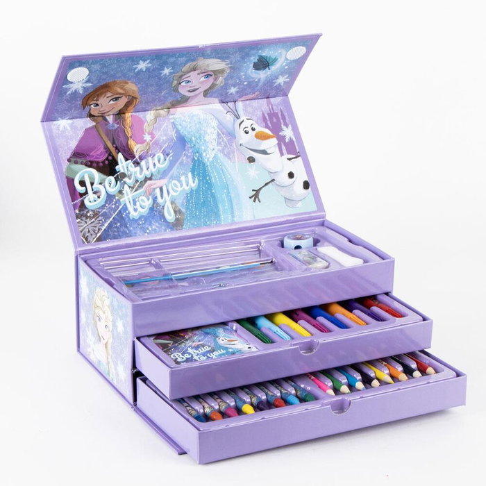 Cerdá Maletín Papelería Coloreable Frozen Disney Color Lilac