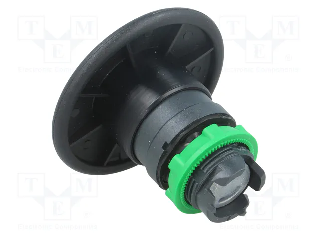 SCHNEIDER ELECTRIC Interruptor de presión Harmony XB5 negro 22mm
