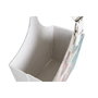 DKD Home Decor Set de 2 Revisteros Flowers Bicycle Multicolor