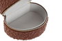 DKD Home Decor Joyero Glam Burdeos Poliester 9 x 6.5 x 13 cm (4 Unidades)