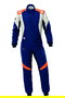 Omp Traje de Carreras First Evo My2025 FIA 8856-2018 Navy Azul - Fluo Naranja Talla 44 OMPIA0-1874-A01-249-44