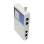 GoodConnections GC-N0097 Comprobador de Cables de Red con Unidad Remota para UTP/STP, RJ-45, RJ-11, BNC, USB - Prueba de Transmisión y Cortocircuito - 9V