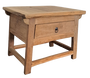 DKD Home Decor Mesita de Noche de Teca Natural