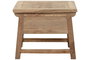 DKD Home Decor Mesita de Noche de Teca Natural