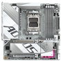Gigabyte B850M AORUS ELITE WIFI6E ICE Blanco