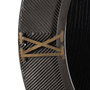 Ixia Reloj de pared negro DM-METAL 61 x 61 cm