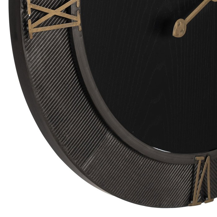Ixia Reloj de pared negro DM-METAL 61 x 61 cm Ixia Reloj de pared negro DM-METAL 61 x 61 cm
