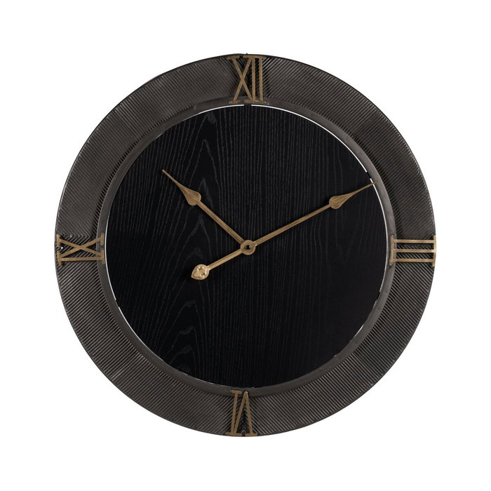 Ixia Reloj de pared negro DM-METAL 61 x 61 cm Ixia Reloj de pared negro DM-METAL 61 x 61 cm