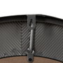 Ixia Reloj de pared negro DM-METAL 61 x 61 cm