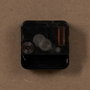 Ixia Reloj de pared negro DM-METAL 61 x 61 cm