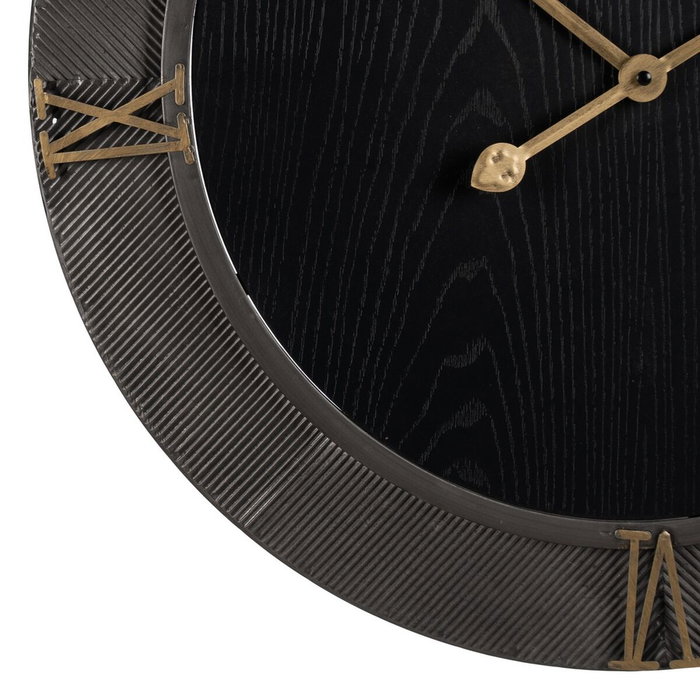Ixia Reloj de pared negro DM-METAL 61 x 61 cm Ixia Reloj de pared negro DM-METAL 61 x 61 cm