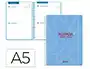 Liderpapel Agenda Escolar 2026-2027 Classic Espiral 2 Días Página A5 Bilingüe Papel FSC 70g Azul Turquesa