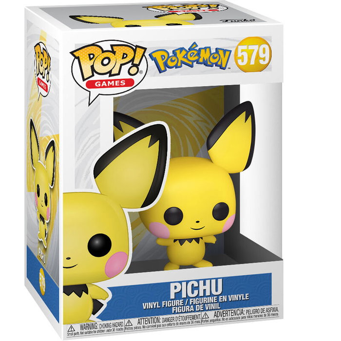 FUNKO Figura POP Pokemon Pichu Figura Vinilo 9cm Caja Regalo